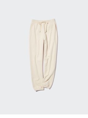 Uniqlo High Rise Sweatpants in Off White